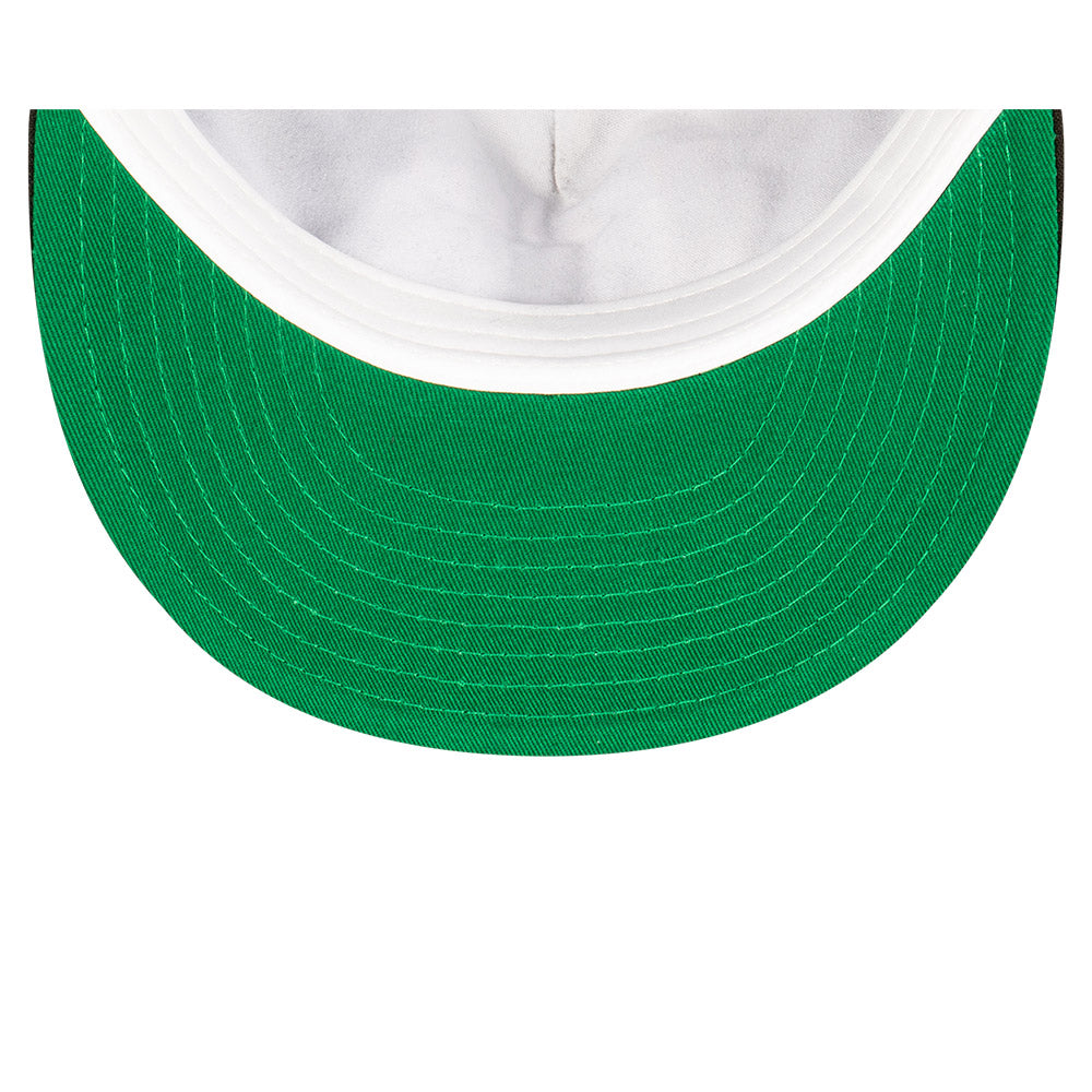 Richmond Tigers Hat - 2023 AFL Black Tall Text The Golfer Snapback - New Era